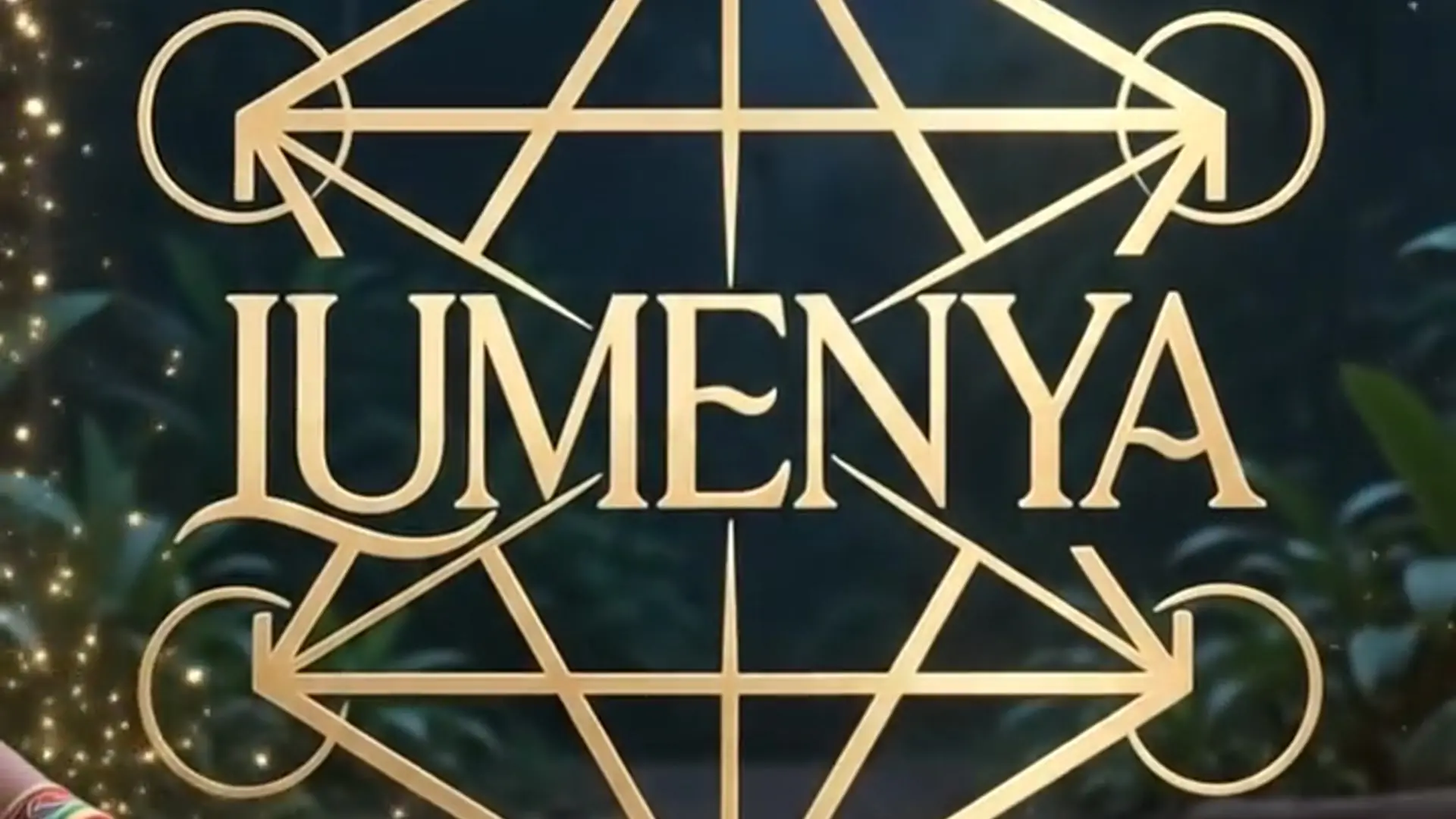 Lumenya Frame 110 — Shipibo-Frau singt am Feuer im Dschungel